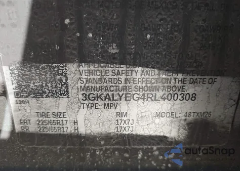 2024 GMC Terrain Awd At4 z USA, uszkodzony, nr VIN 3GKALYEG4RL400308